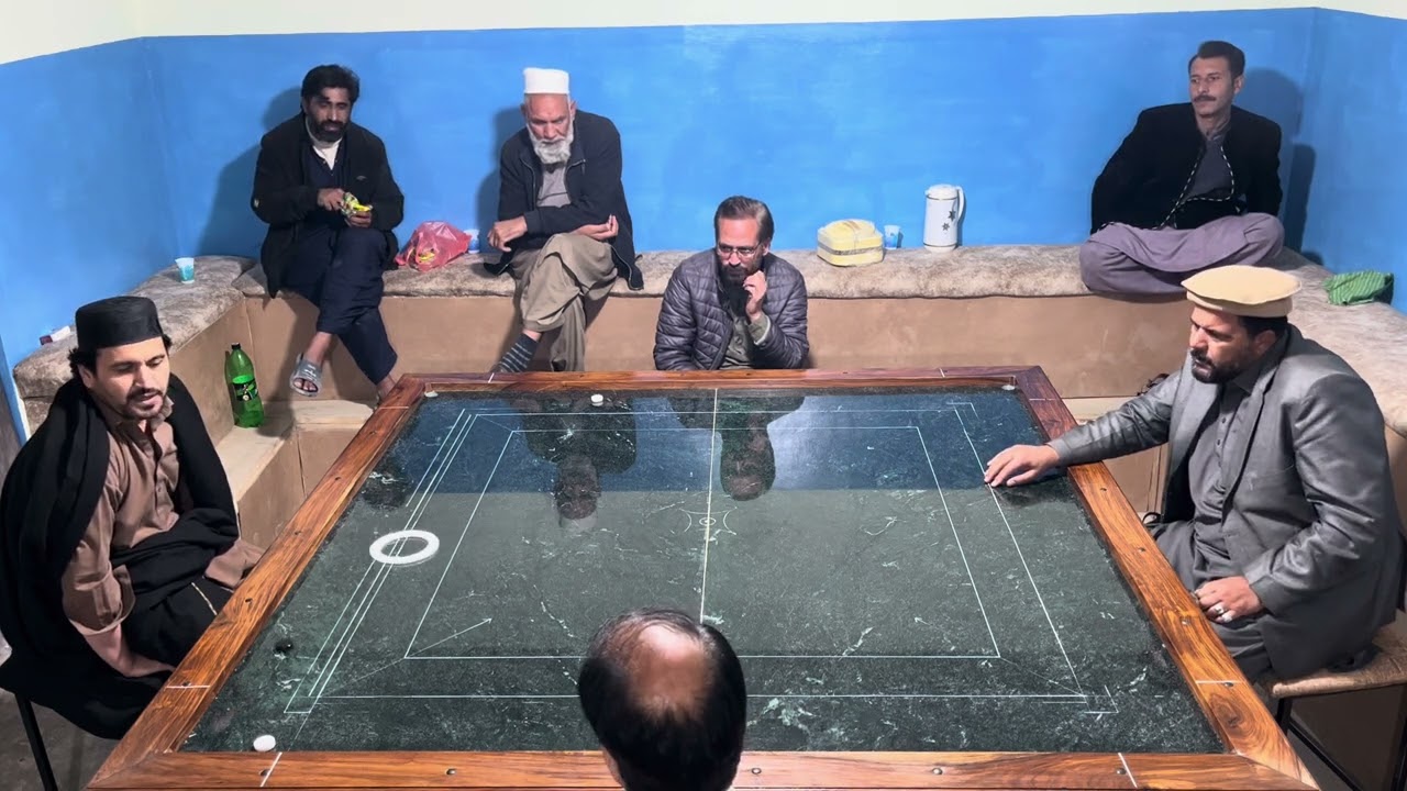 Double🇵🇰 challenge match2️⃣ grand teams big match￼ iftar shah vs Shahzad Khan 👑🎯👑🎯#carrom ￼￼