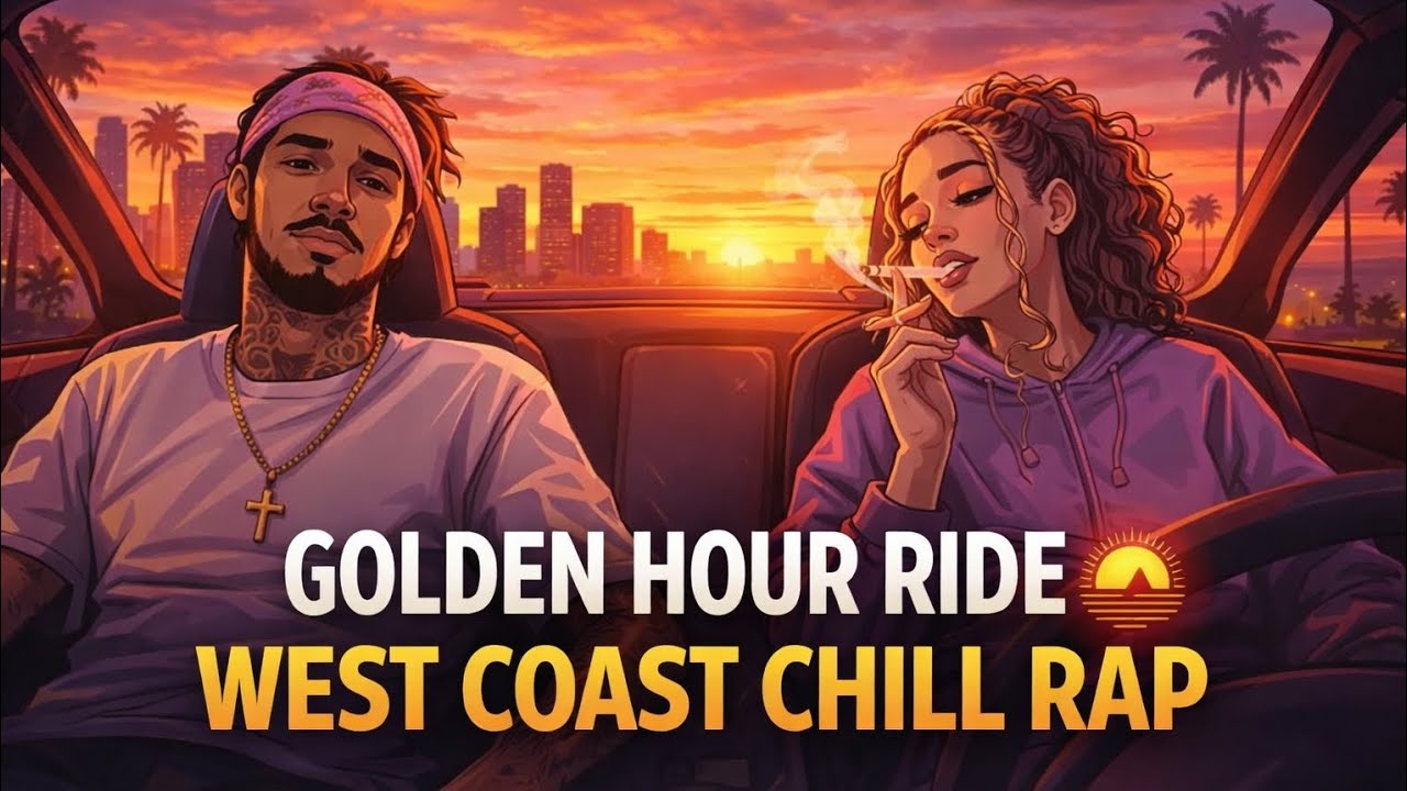 SUNSET CRUISE 🌅 | West Coast Chill Rap Mix | Smooth Night Ride 2026