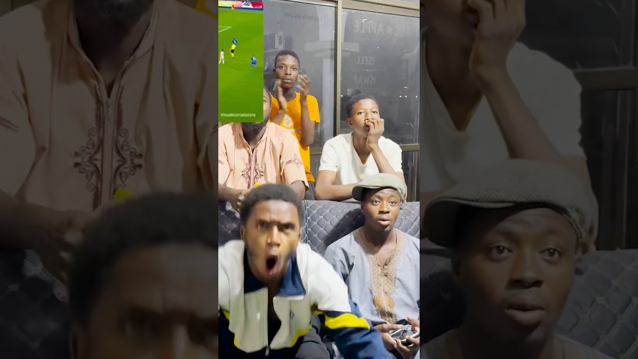 Fans reactions on Getafe goal against Real Madrid in La Liga 2025/2026 #realmadrid #madrid #reaction