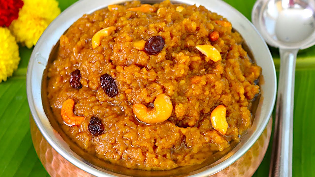 கோவில் சர்க்கரை பொங்கல் ரகசியம் இதுதான்! | sakkarai pongal recipe in tamil | sweet pongal in tamil
