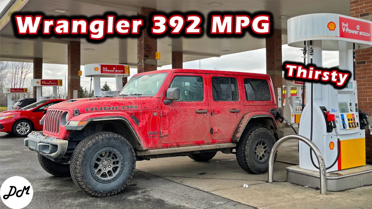 2022 Jeep Wrangler 392 – MPG Test | Real-world Highway Range