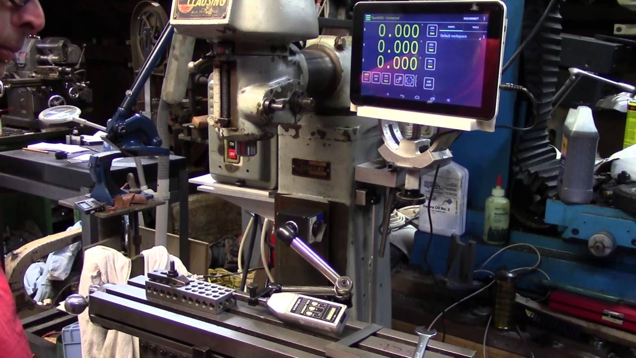 Installing a DRO on the Clausing 8520 Milling Machine - Part VI