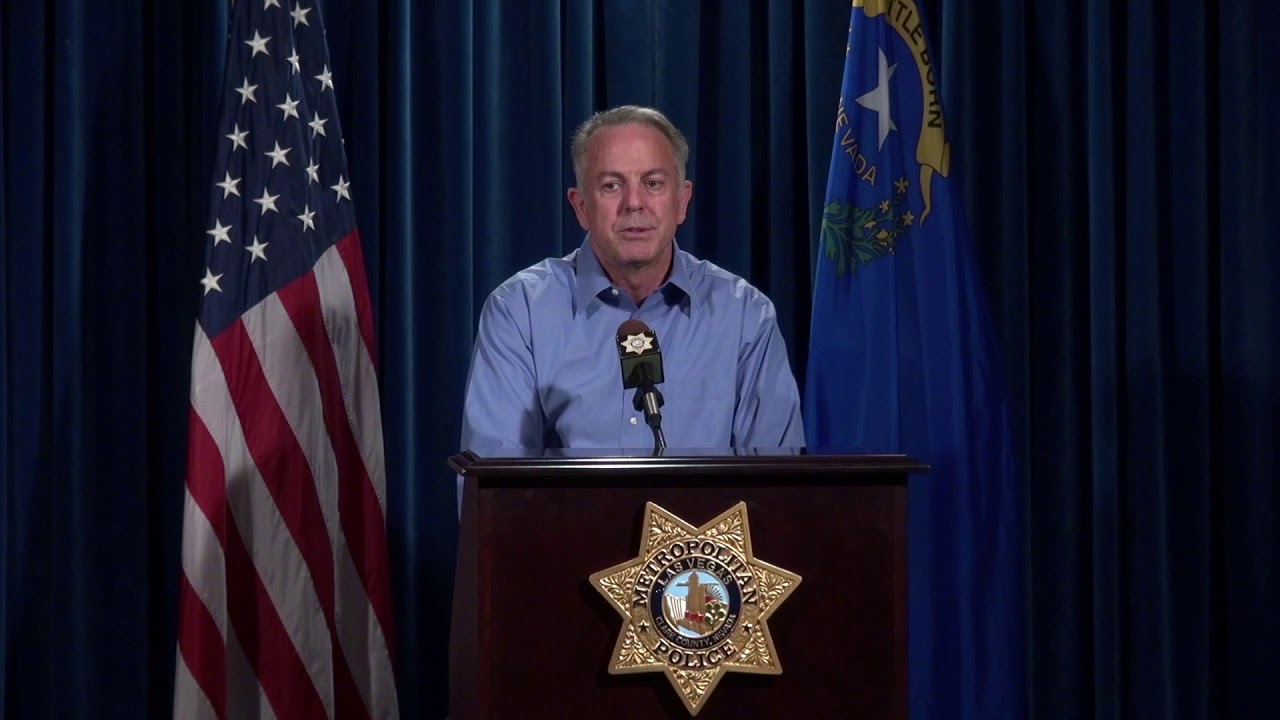 Officer Shot -- LVMPD Sheriff discusses 2 Protest Shootings in Las Vegas