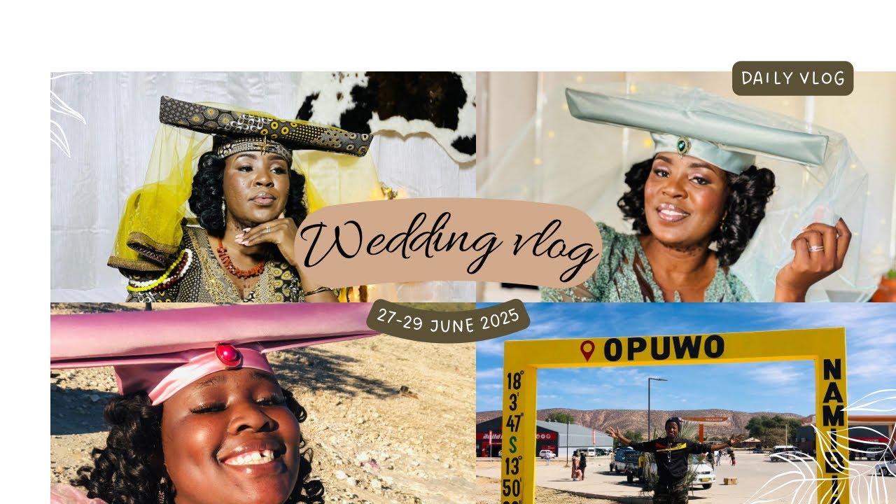 Herero Traditional Wedding vlog/ Otjozongombe🇳🇦#KariVrou Wedding🥳💃🏿
