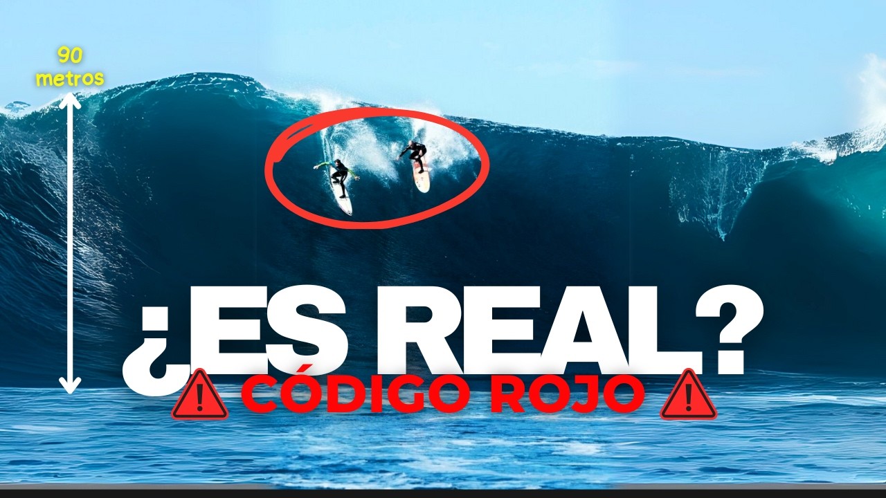 SURFISTAS ☠️ DESAFIAN A LA MUERTE POR COGER ESTAS OLAS ☠️