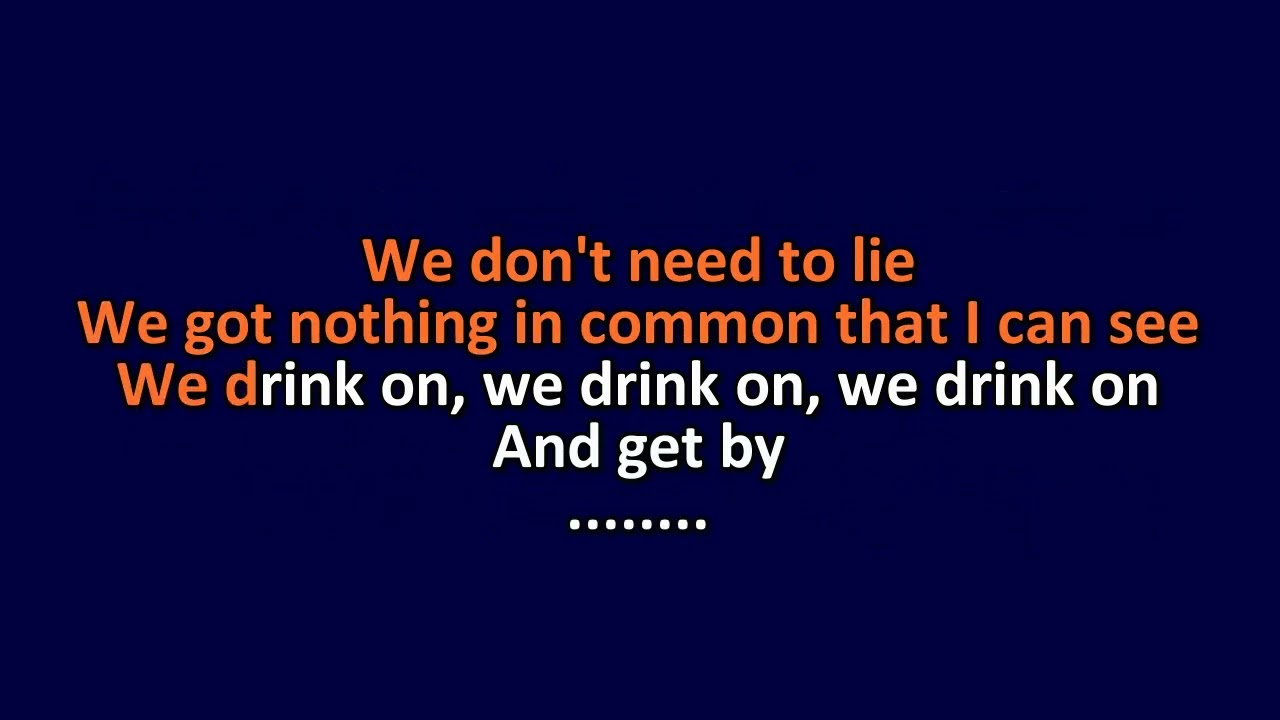 The Rentals - Getting By - Karaoke Instrumental Lyrics - ObsKure