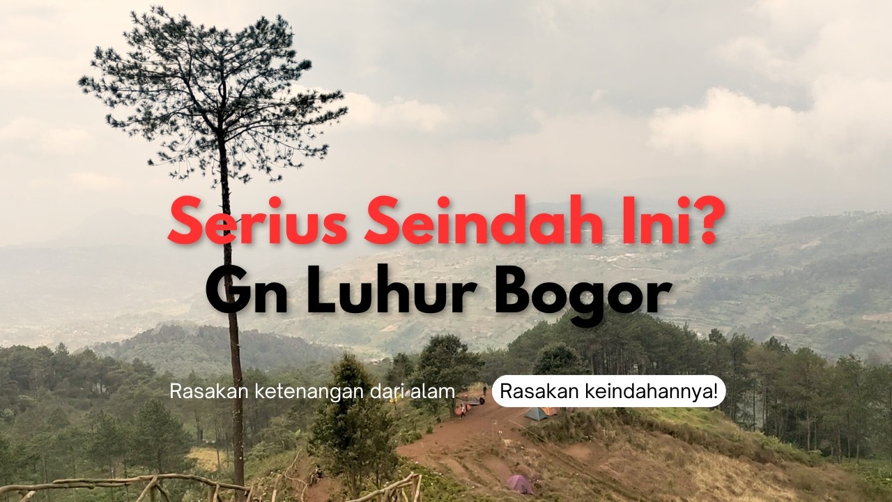 Hiking 18 Minutes to Gunung Luhur | Peaceful Mountain Walk Indonesia #hikingtrail #walking