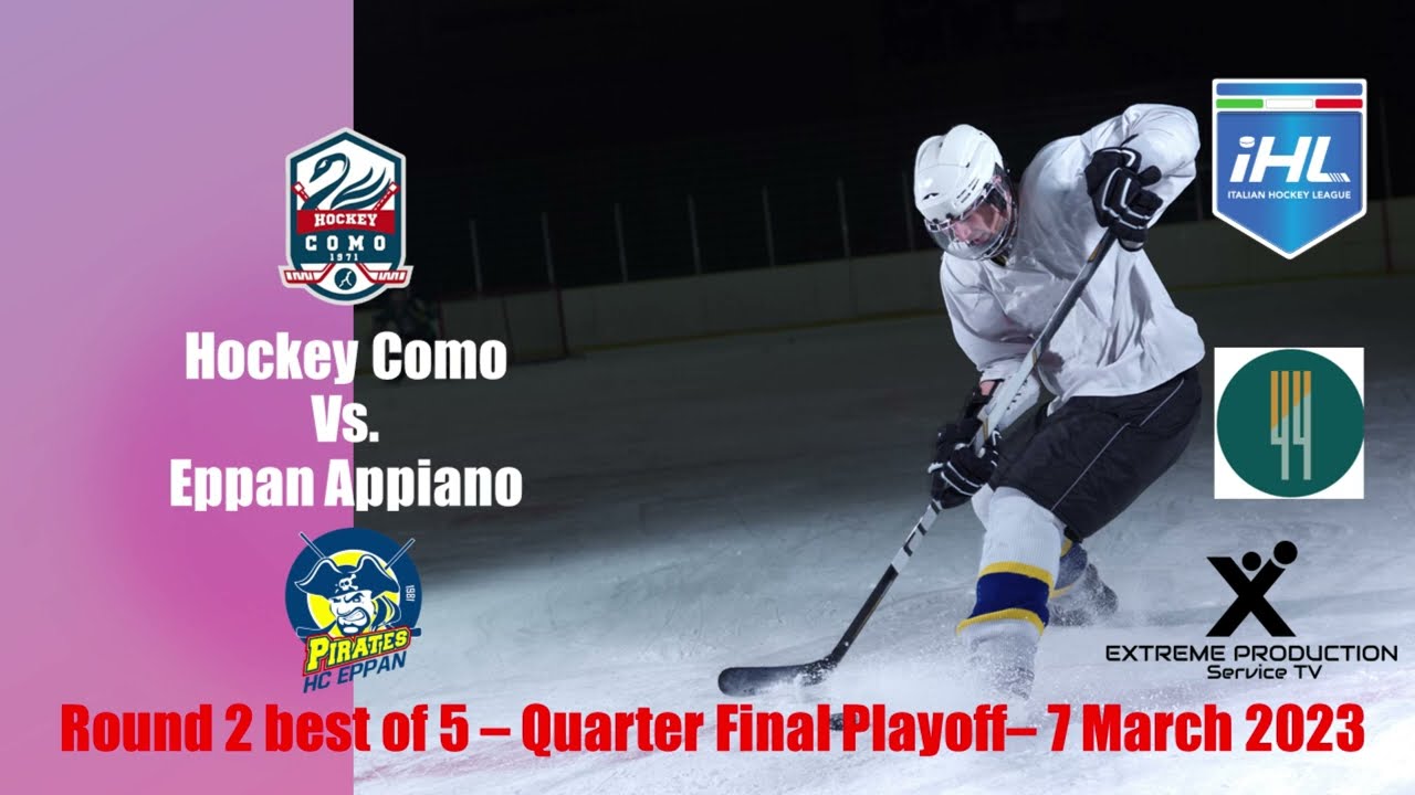 Highlights Hockey Como - HC Eppan Appiano gara 2 playoff