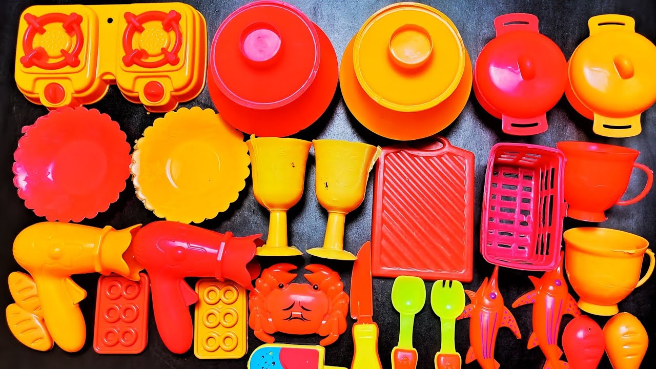 3:41 Minutes Satisfying With Unboxing Hello Kitty Kitchen Set | Unboxing Mini kitchen Set etc...