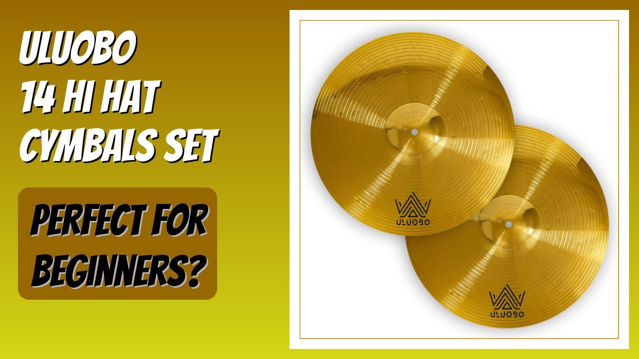 REVIEW (2026): ULUOBO 14 Hi Hat Cymbals Set. Features