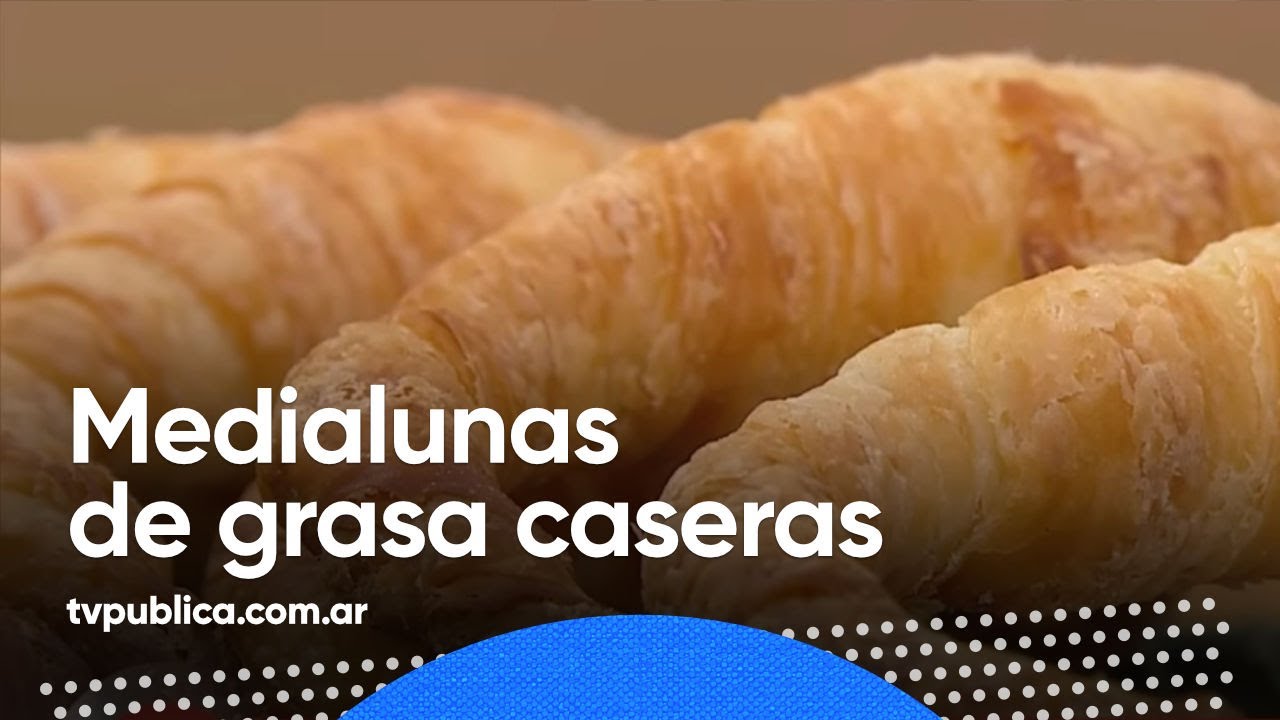 Medialunas de Grasa Caseras - Cocineros Argentinos