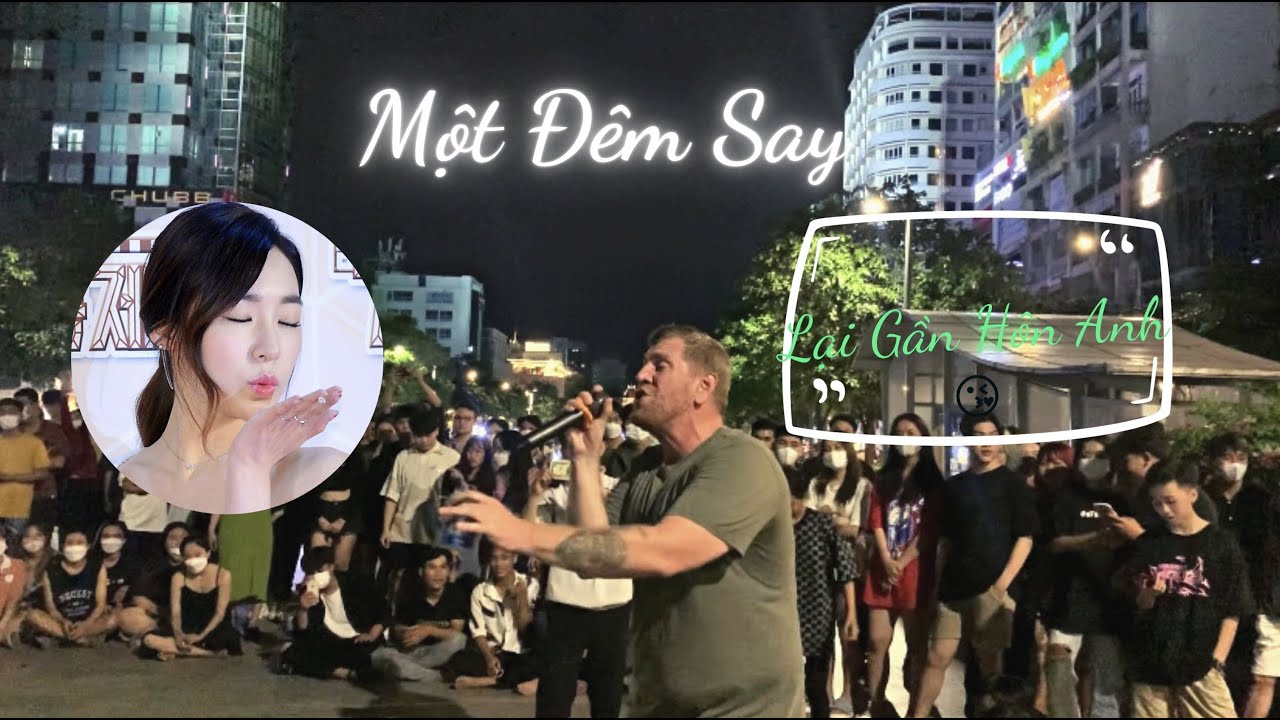 Anh Tây lại MỘT ĐÊM SAY với tất cả mọi người ở phố đi bộ Nguyễn Huệ | hát Tiếng Việt quá đỉnh