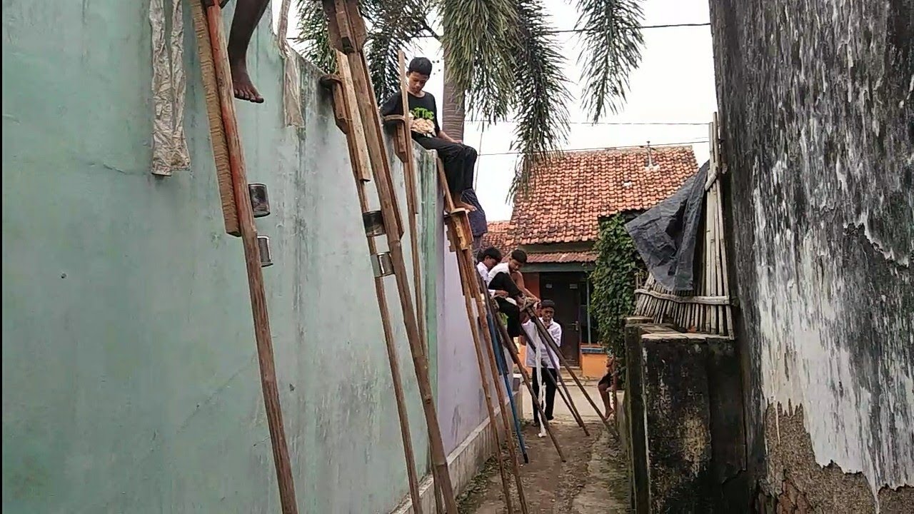 Begini Cara Make Jangkungan, Jangkungan anak