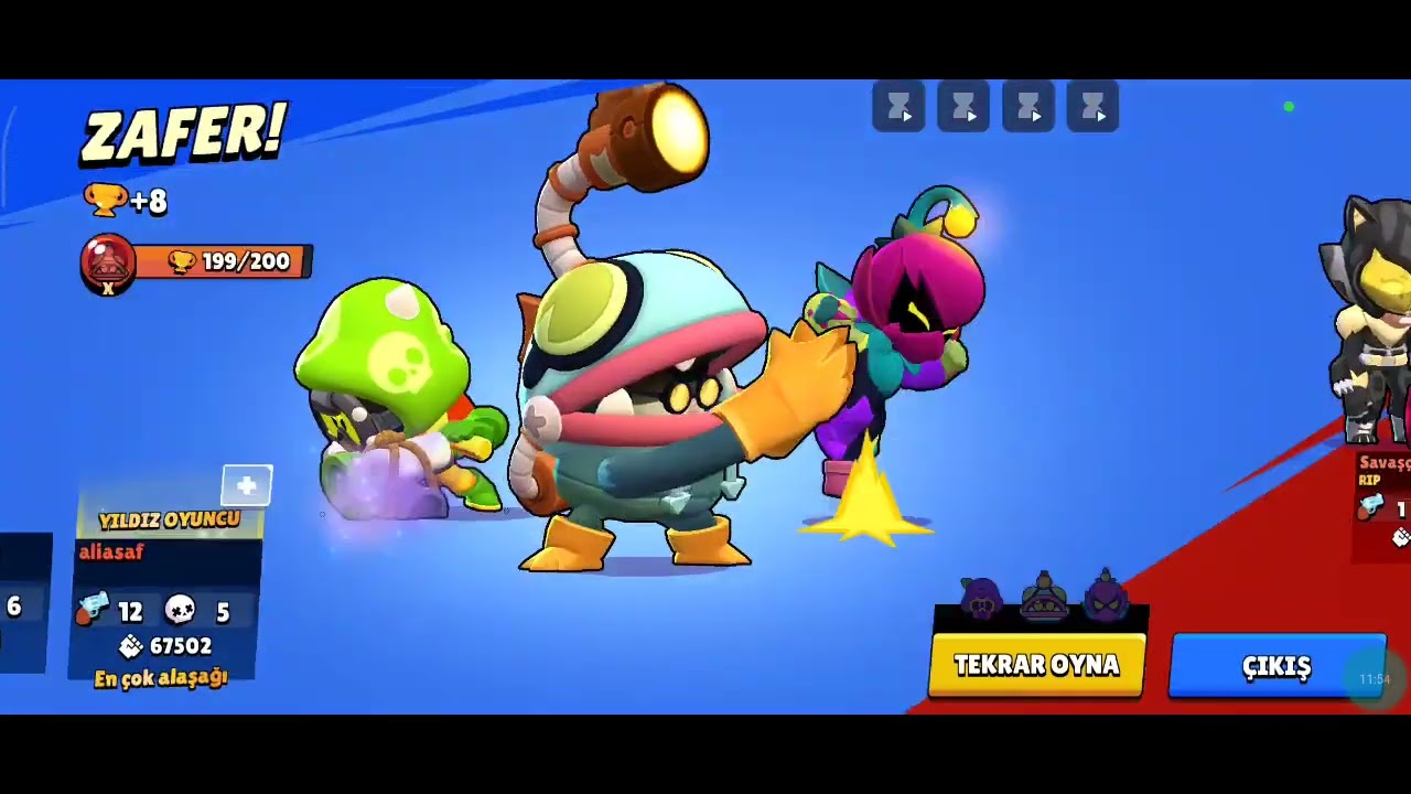 Brawl stars oyunu oynadım😇😎  #brawlstars #game #oyun 