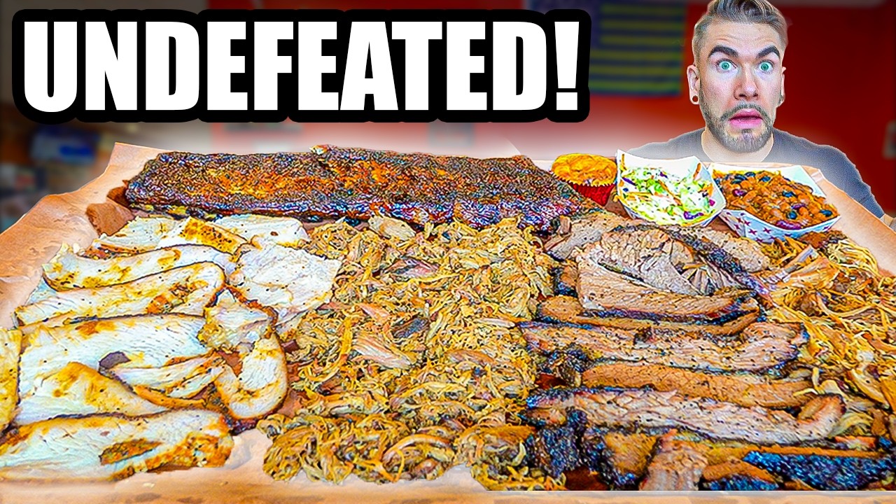 “YOU WON’T EAT HALF” The UNDEFEATED 12LB BBQ CHALLENGE | Joel Hansen