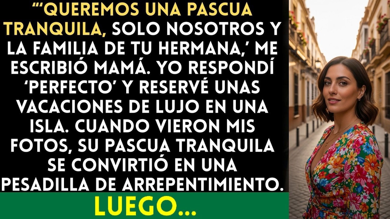 “Mis padres dijeron: ‘Salta la Pascua este año, necesitamos espacio’. Cuando vieron mi paraíso en …”