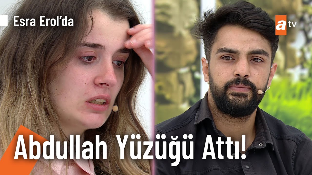 Abdullah ve Kübra arasında şoke eden olay! - Esra Erol'da 19 Haziran 2025 @EsraErolatv