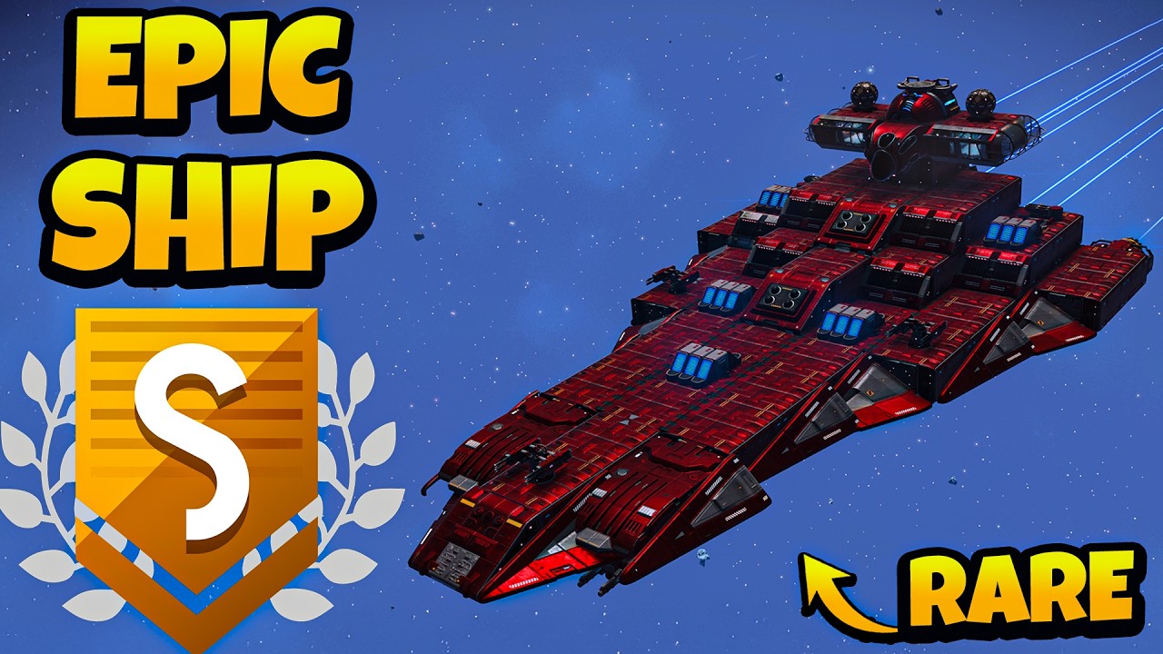 How to Build Star Destroyer Corvette Ship S Class in No Man's Sky Voyagers