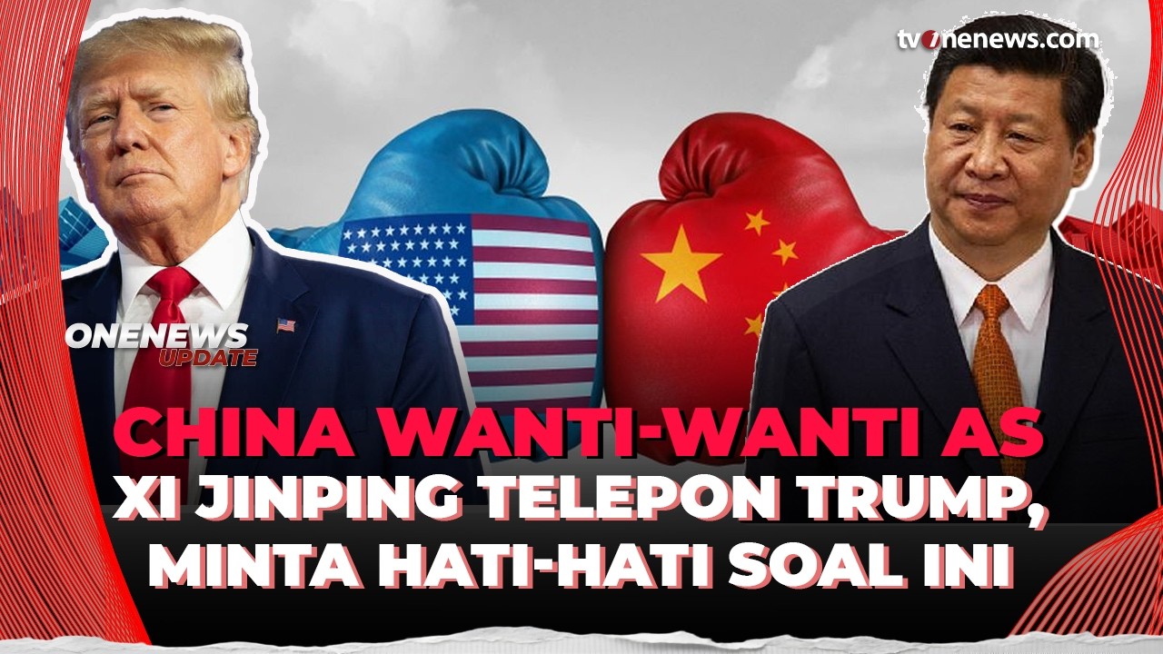 Xi Jinping Wanti-wanti Trump soal Senjata ke Taiwan di Tengah Ketegangan | OneNews Update