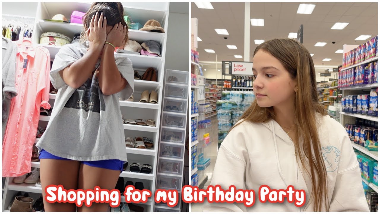 Shopping 🛍️ for my Birthday 🥳 Party 🎈 | VLOG#1789