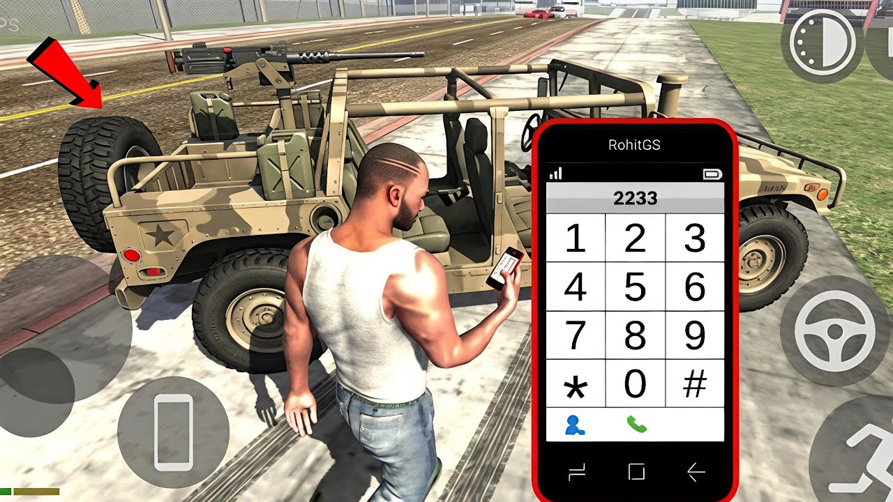 NEW UPDATE SECRET ALL CHEAT CODE 2026 in Indian Bike Driving 3D | ARMY JEEP CAR CHEAT CODE