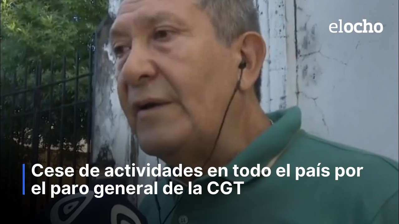 PARO DE LA CGT CONTRA LA REFORMA LABORAL