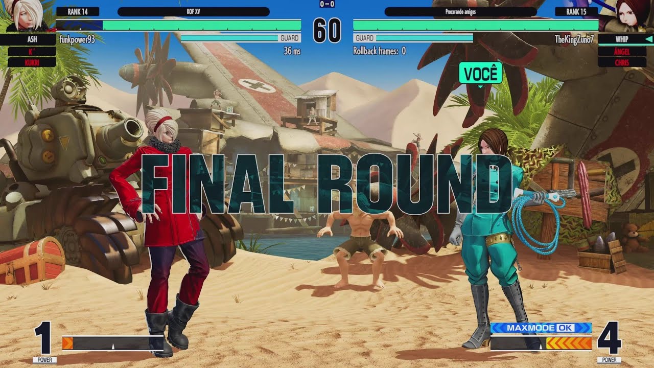 KOF XV ONLINE RANKED MATCHES #5 | PLAYSTATION 5 4K 60 FPS