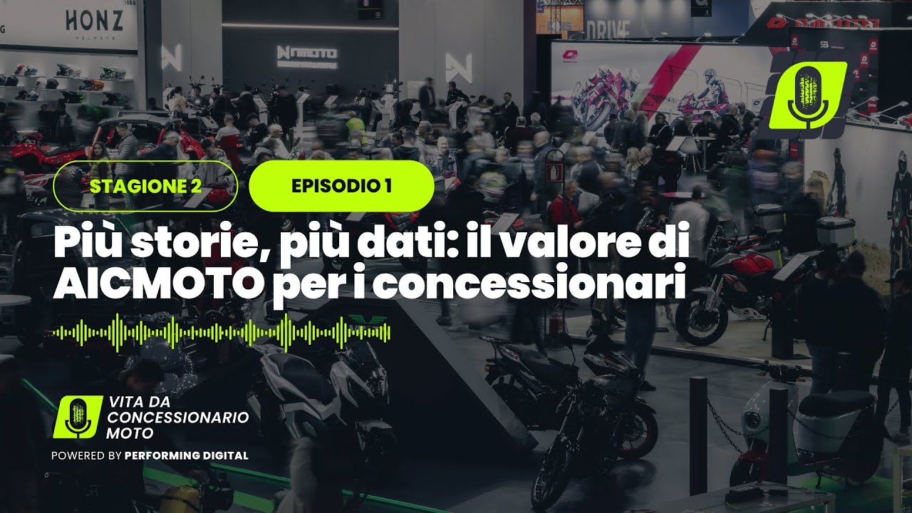 St.2 Ep.1 - Più storie, più dati: il valore di AICMOTO per i concessionari
