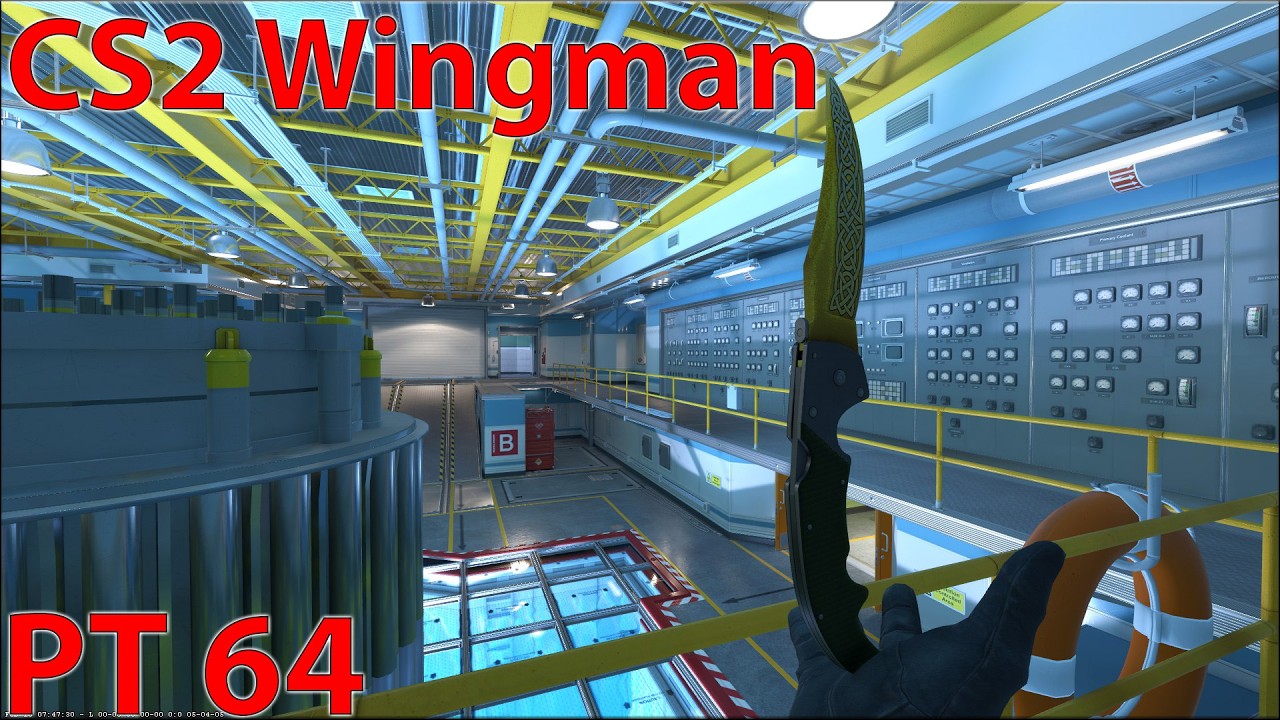 CS2 Wingman To Global Elite #64 (Nuke Full Gameplay)