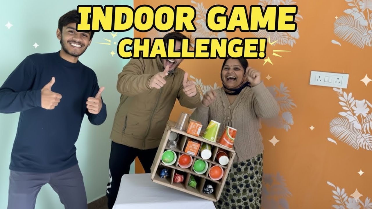Testing My Mom's Skills! 🏆 Epic Indoor Game Battle