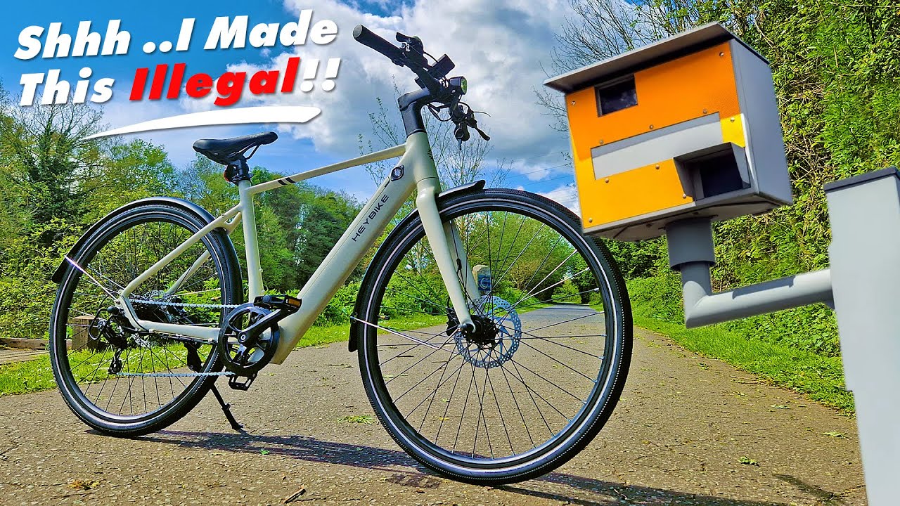 Раскрытие скрытой мощи: как мой незаметный 250-ваттный Heybike EC-1 преодолел допустимый предел с...