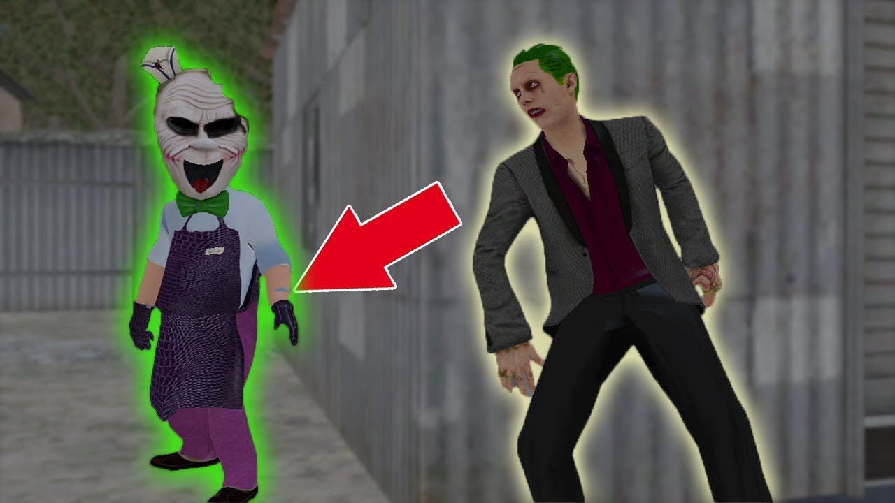 Ice Scream 3 is Joker Mod - Ice Scream vs Evil Joker Mod