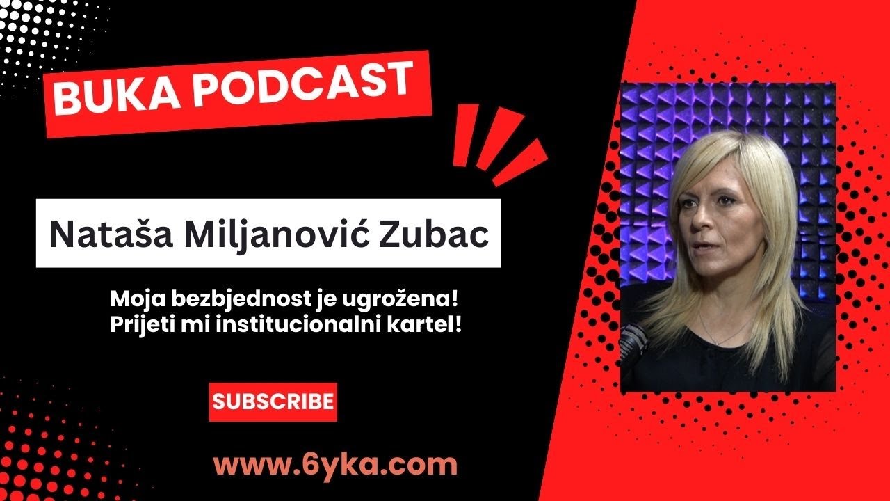 Nataša Miljanović Zubac: Bezbjednost mi je ugrožena! Ovdje vlada institucionalni kartel!