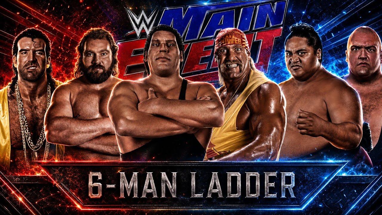 6 MAN LADDER MATCH | WWE 2K14