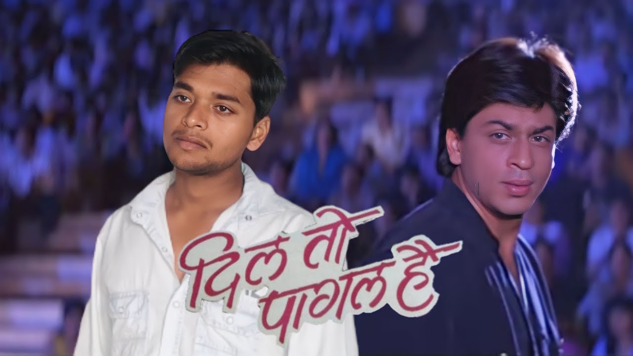 Dil To Pagal Hai(1997) Movie Spoof | I Love U Rahul | shahrukh khan,Madhuri Dixit| Imotional seene |