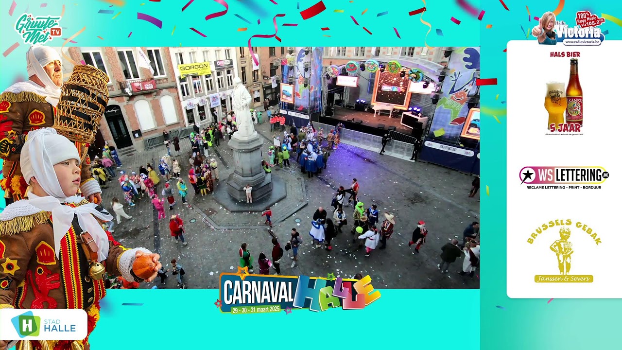 Deuvelstoet 29/03 - Carnaval Halle 2025