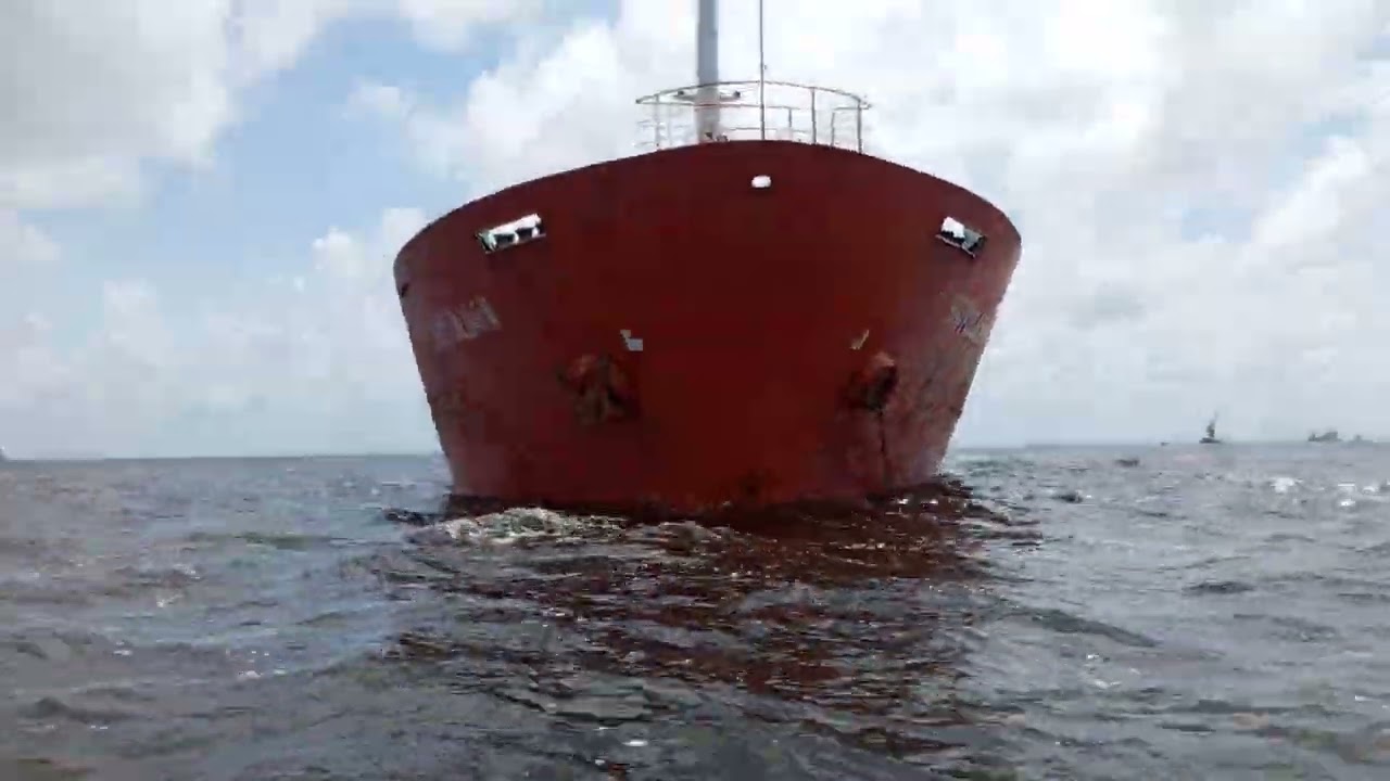 Kita cek Draft kapal lagi sebelun ON board