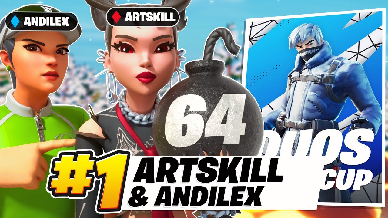 64 KILLS IN DUO CASH 🏆 w/ Andilex | Artskill