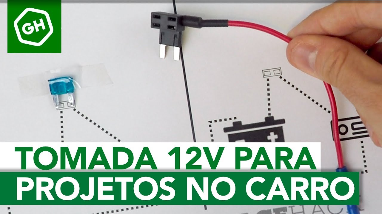 Como instalar uma tomada 12V para projetos no carro - GarageHack S01E04