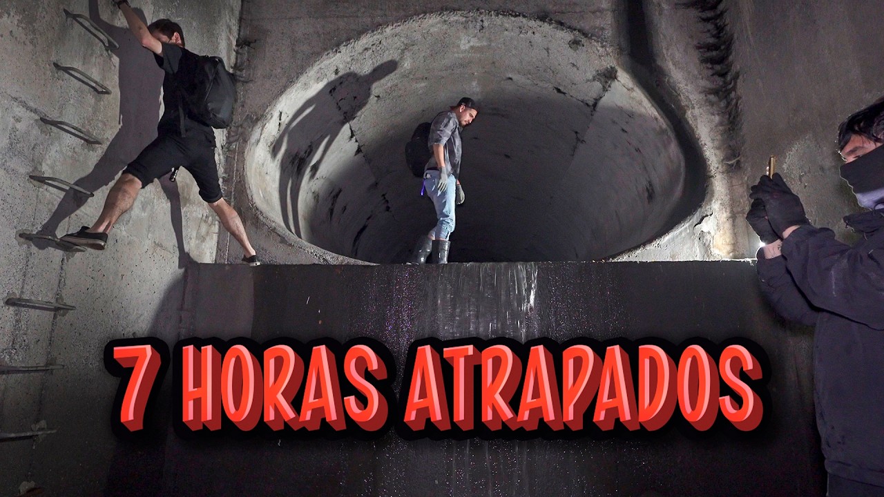 😱 PERDIDOS en las ALCANTARILLAS de SANTIAGO 🚷 SIN SALIDA 🔒