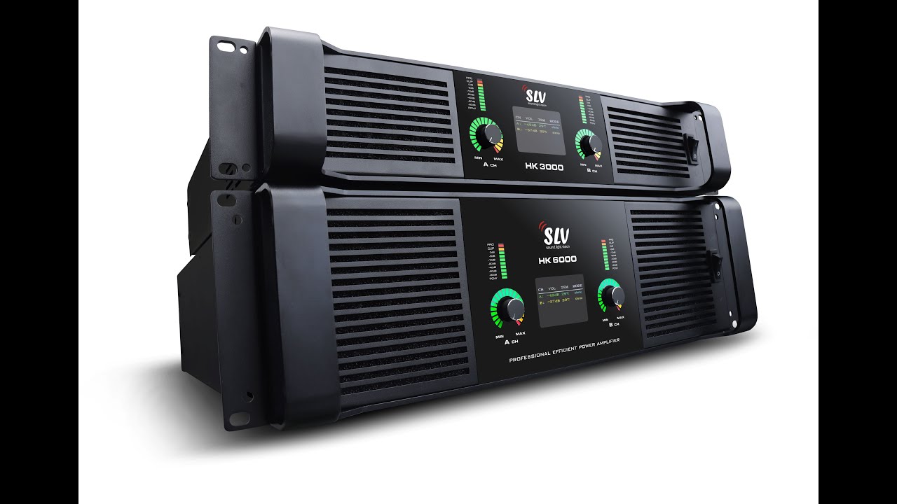 Best Amplifier For DJ & Live Shows | SLV Hulk Series | 3000w , 4000w , 6000w and 9000w