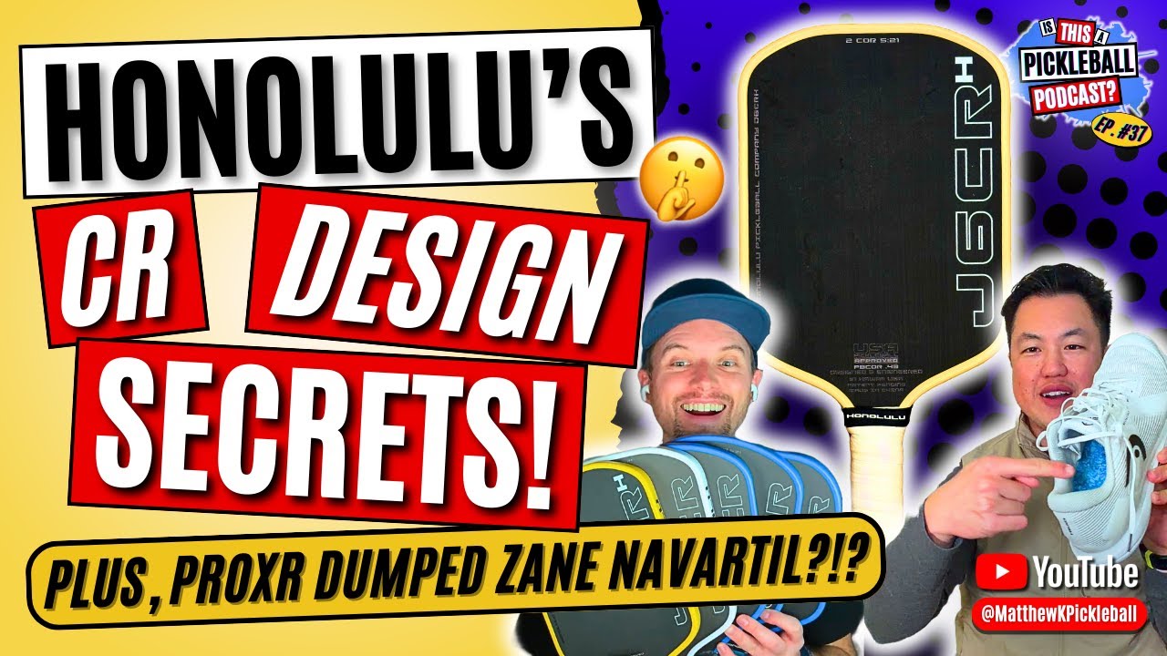 Honolulu “CR” Design Secrets REVEALED! | Plus, Blumaka Insoles & Top Pickleball Shoes!