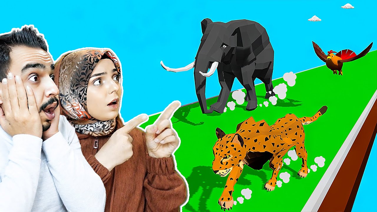 HAYVANLARI DÖNÜŞTÜR VE YARIŞI KAZAN !! 😱 Animal Transform Epic Race 3D