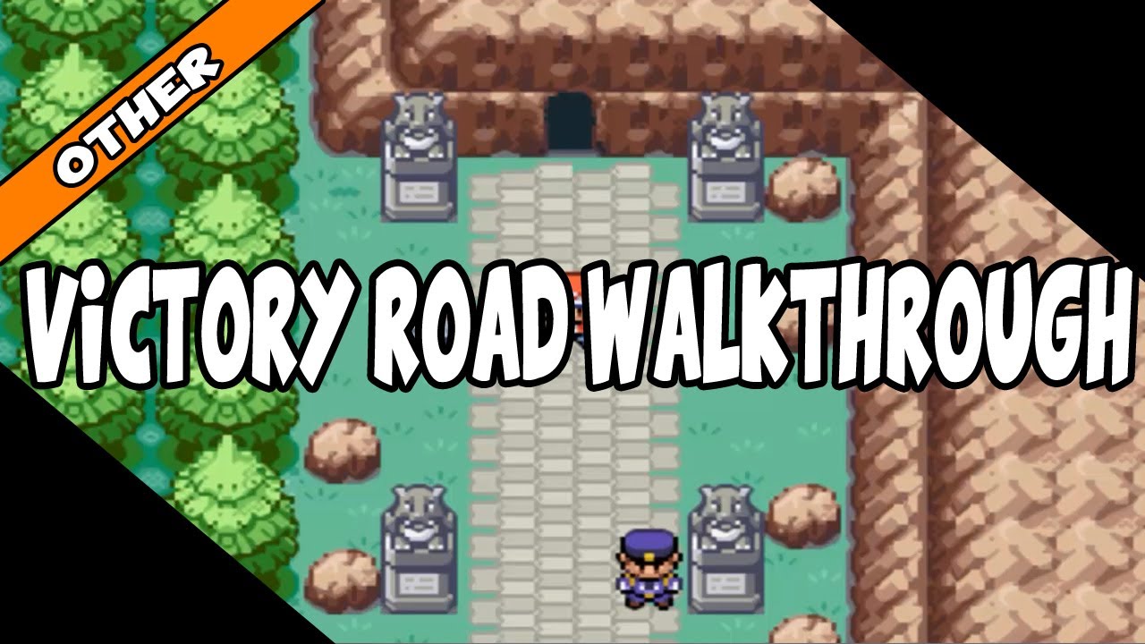 Прохождение &laquo;Дорога победы&raquo; в играх Pokemon Fire Red и Leaf Green