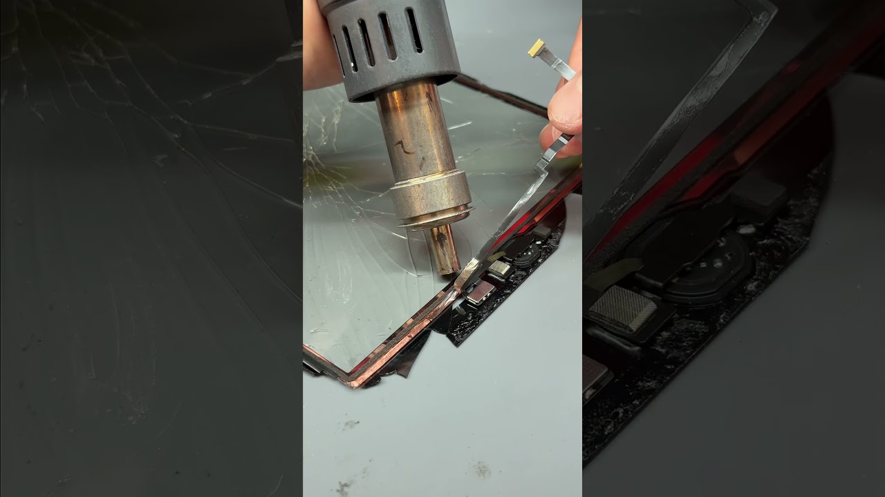 Что на самом деле происходит во время замены стекла iPad ✌️#idoctoruk #fix #repair #ipad