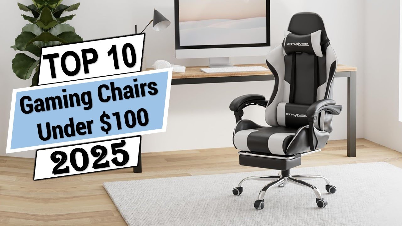 Top 10 Best Gaming Chairs Under $100 [2025]