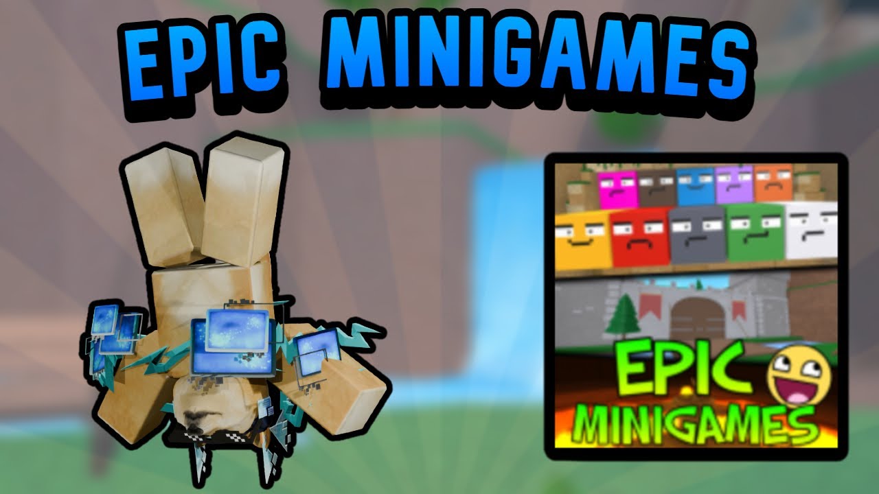 Sobreviva aos MiniGames No Roblox! (Epic MiniGames)