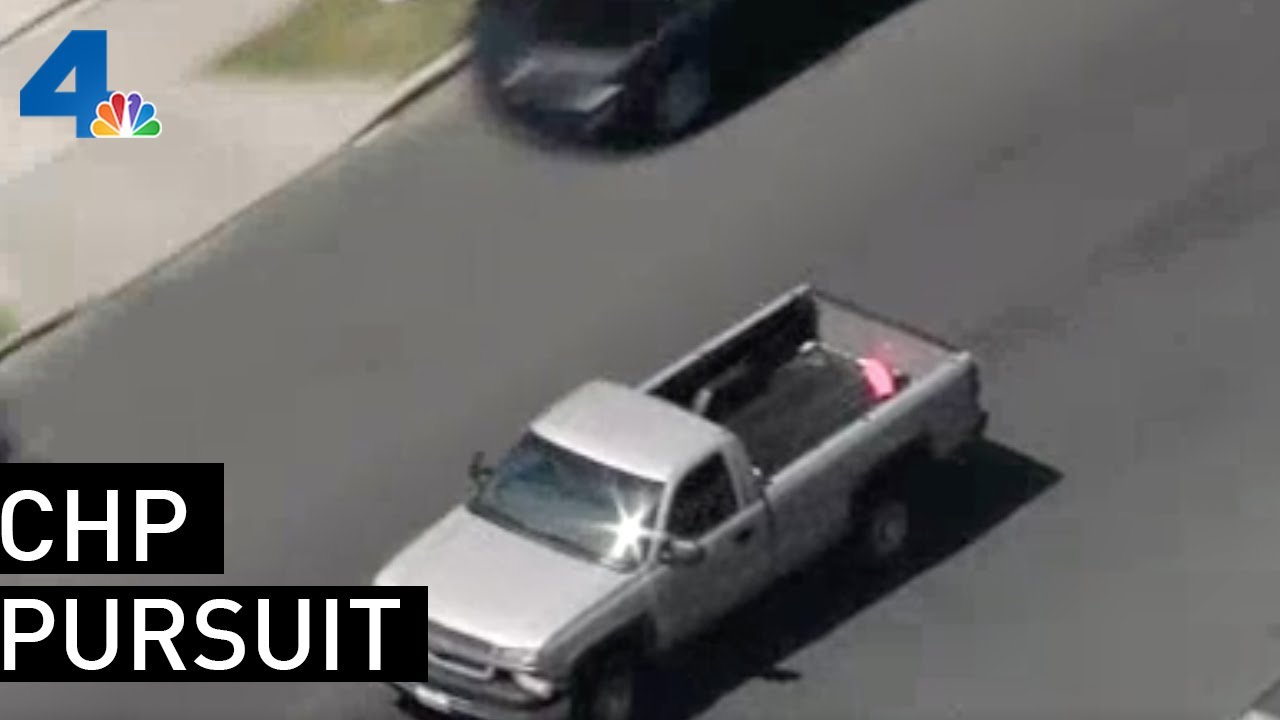 Pickup Driver Leads Officers on Chase Through South LA | NBCLA