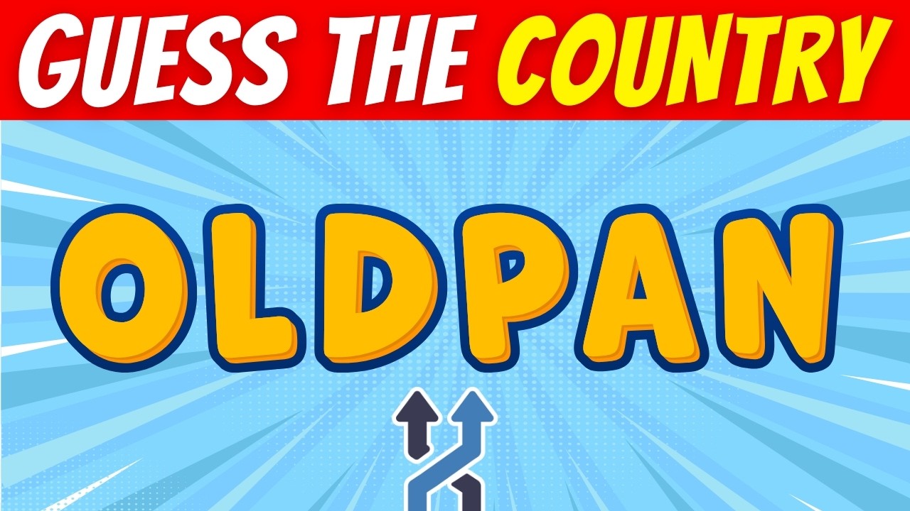 GUESS THE COUNTRY QUIZ 🌎 | Scramble Word Puzzle Challenge