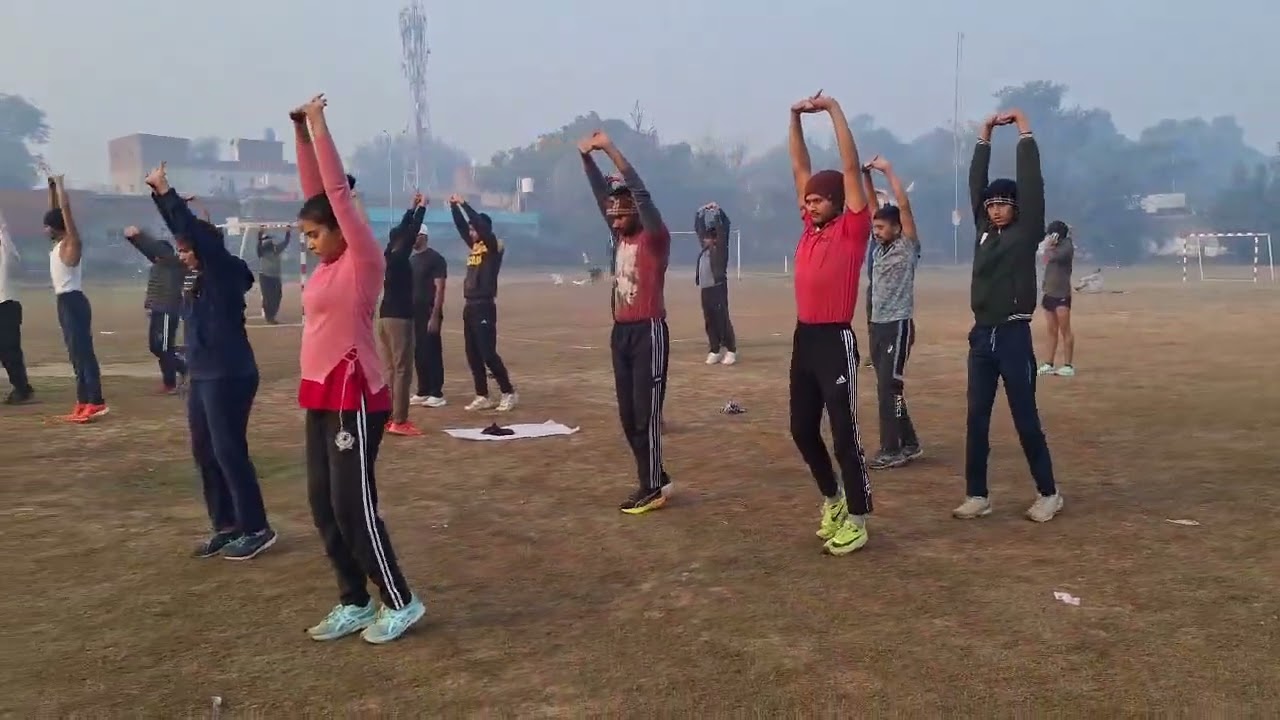 Delhi police morning workout kese kare aik bar jarur dekhe // Rauph sir physical academy 